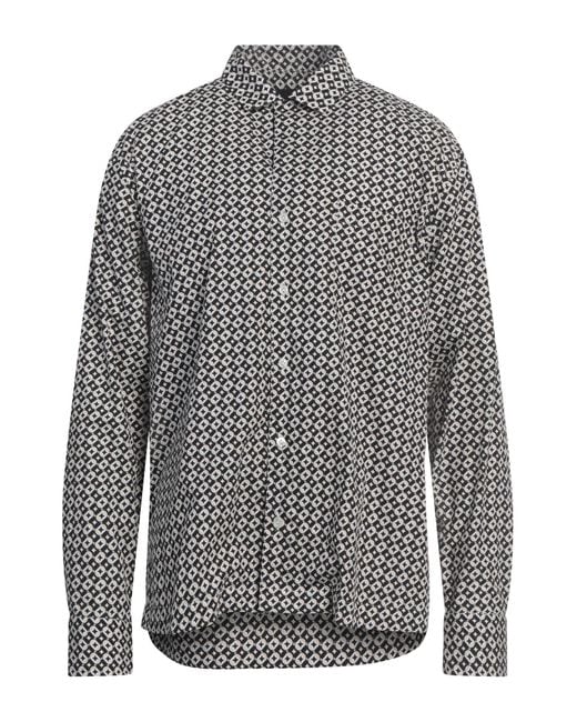 Lardini Gray Shirt Cotton for men