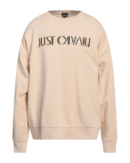 Just Cavalli Natural Sweatshirt for men