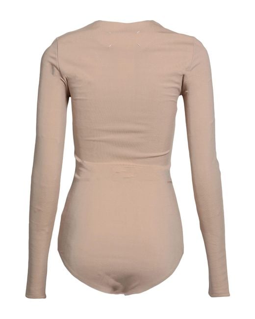 Maison Margiela Natural Bodysuits