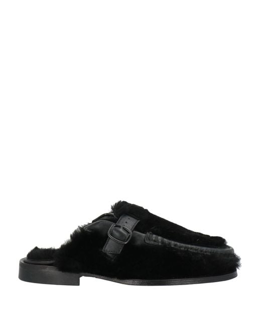 Hereu Black Mules & Clogs