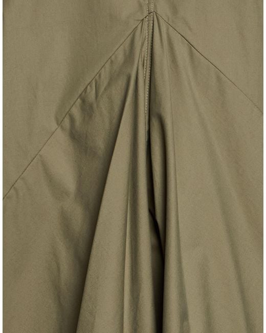 Rick Owens Green Midi Dress