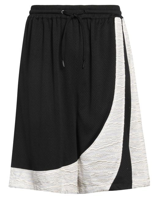 NAMESAKE Black Shorts & Bermuda Shorts for men
