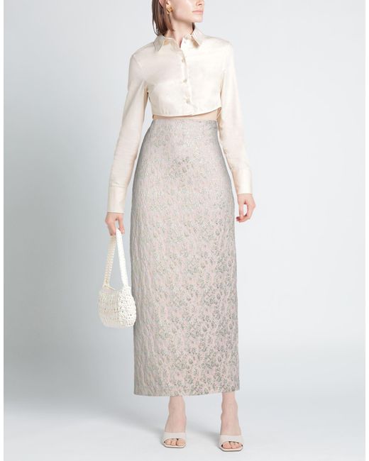 Philosophy Di Lorenzo Serafini White Maxi Skirt