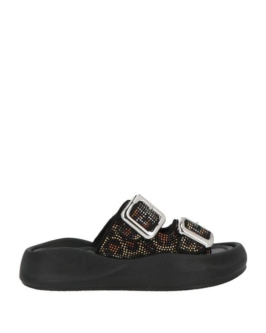 Nila & Nila Black Sandals