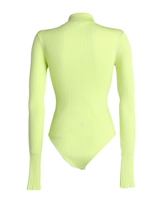 Patrizia Pepe Yellow Bodysuit
