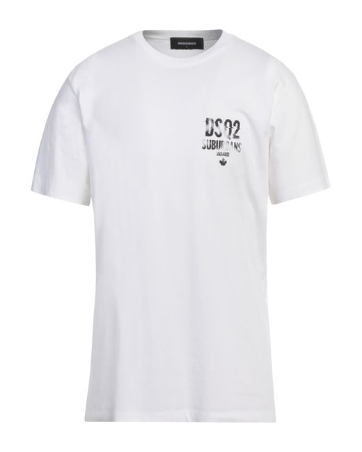 DSquared² T-shirts in White für Herren