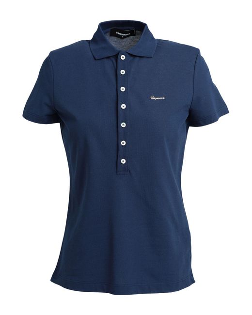 DSquared² Blue Polo Shirt