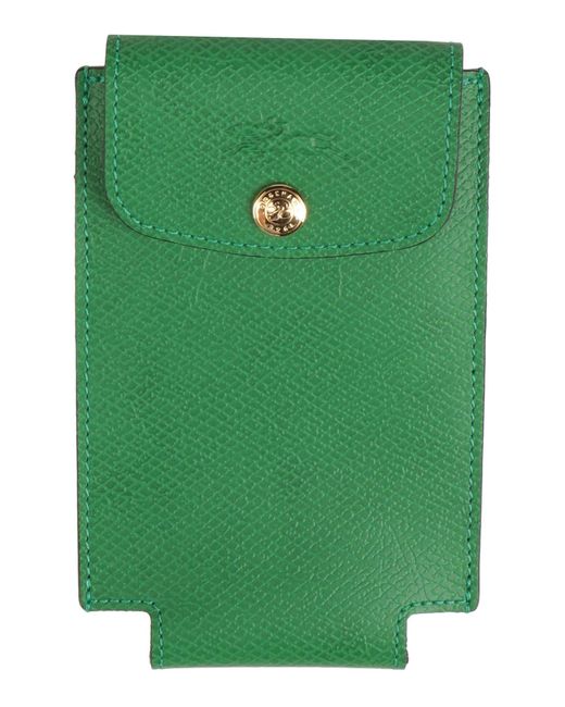 Longchamp Green Covers & Cases Cowhide