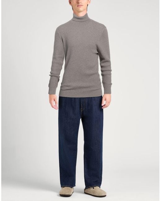 Gran Sasso Gray Turtleneck for men