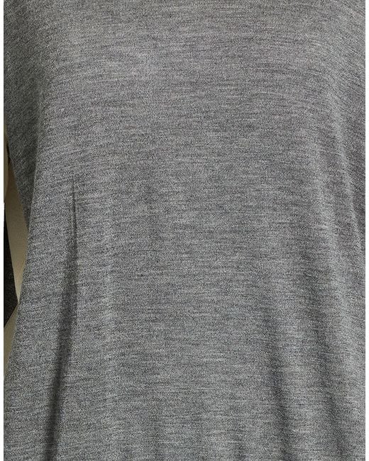 Plan C Gray Sweater Cashmere
