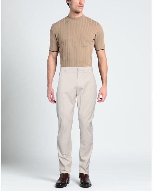 Dondup White Trouser for men