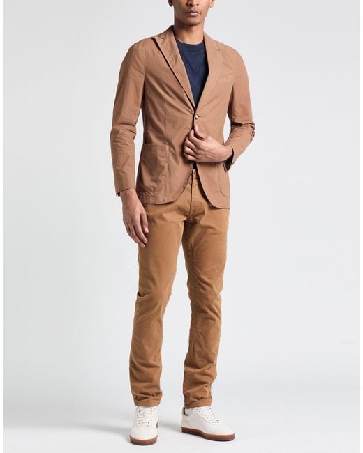 Boglioli Brown Blazers for men