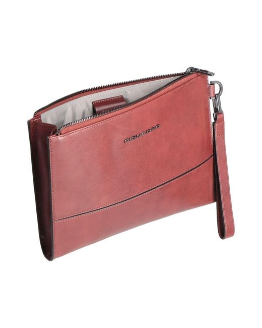 Piquadro Red Clutches for men
