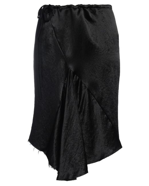 Ann Demeulemeester Black Mini Skirt