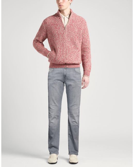 Hackett Gray Jeans Cotton, Polyester, Elastane for men