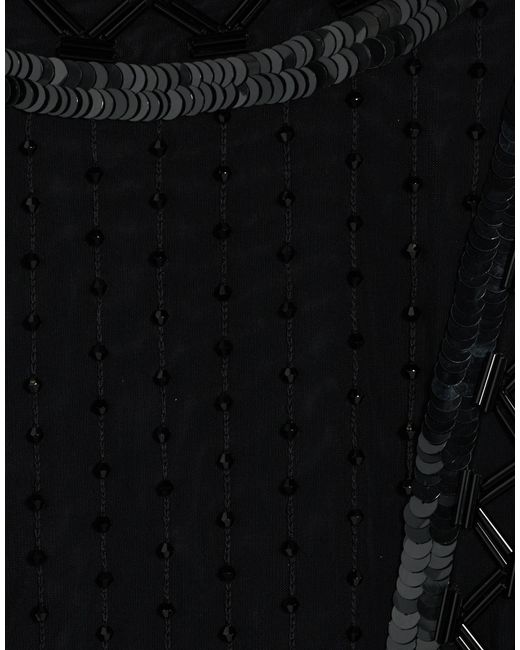 Alberta Ferretti Black Bodysuit Polyamide