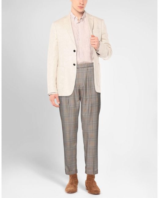 Michael Coal Gray Pants for men