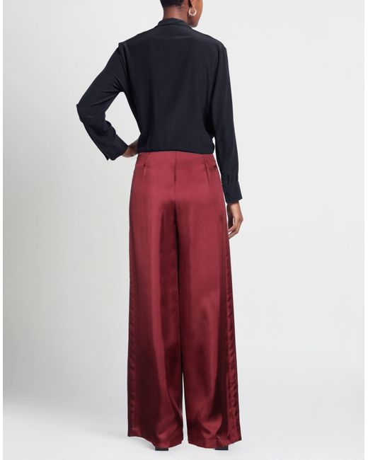 Trousers > wide trousers Zimmermann en coloris Red