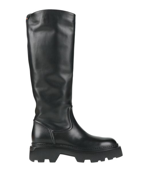 Santoni Black Boot