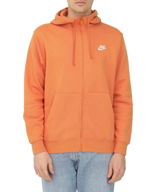 Sudadera Nike de hombre de color Naranja | Lyst