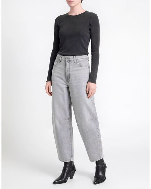 Mother Gray Jeans Cotton