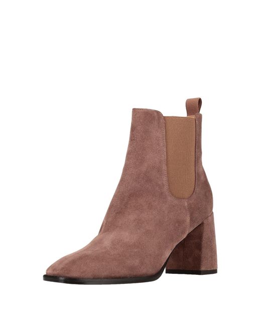 A.Bocca Brown Ankle Boots