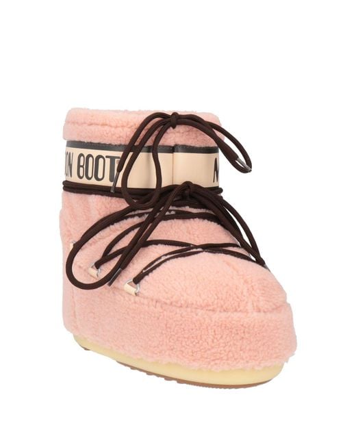 Moon Boot Pink Stiefelette