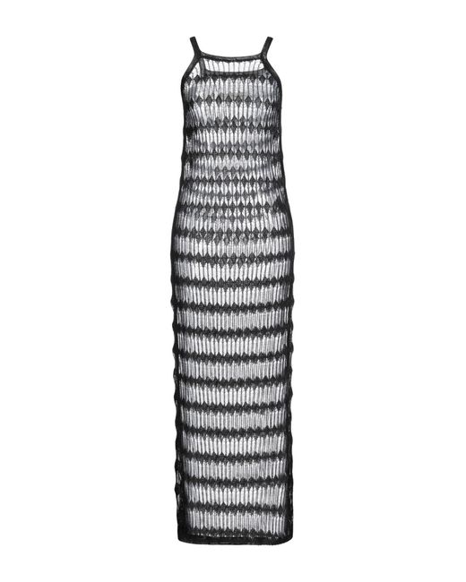 Isabel Benenato White Maxi-Kleid