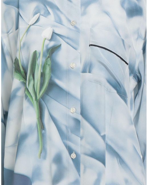 Victoria Beckham Blue Shirt