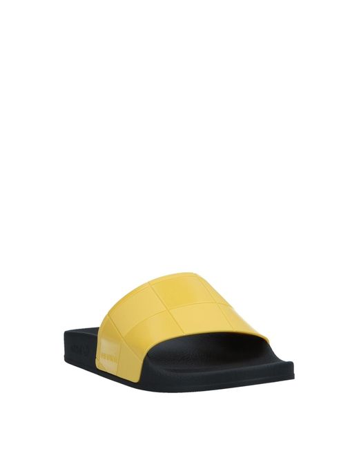 adidas yellow sandals