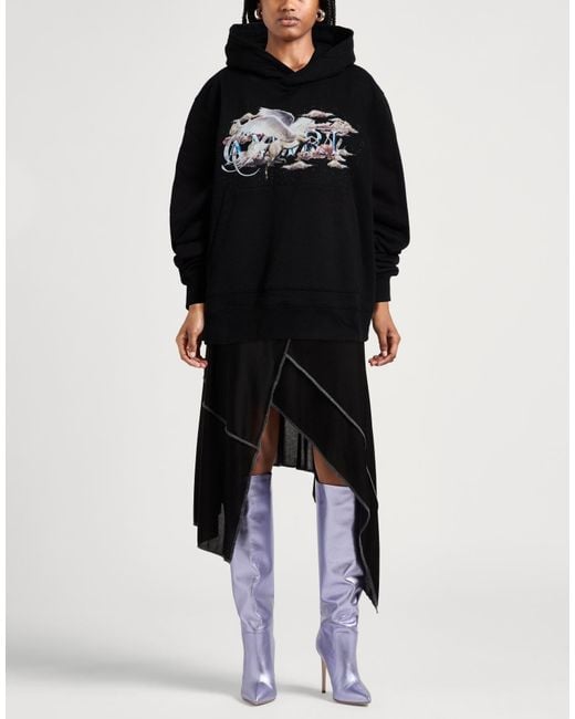 Amiri Black Sweatshirt Cotton