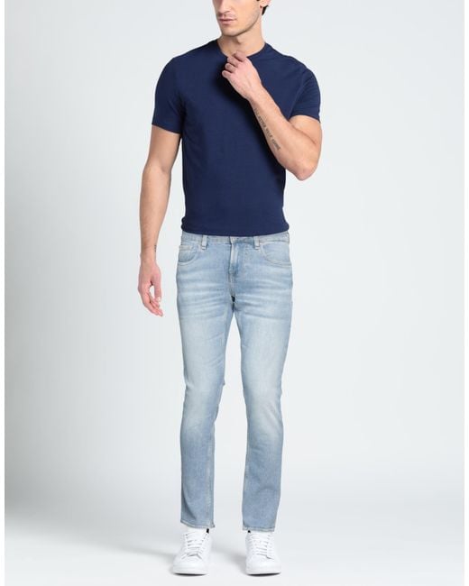 Guess Blue Jeans Cotton, Elastane for men