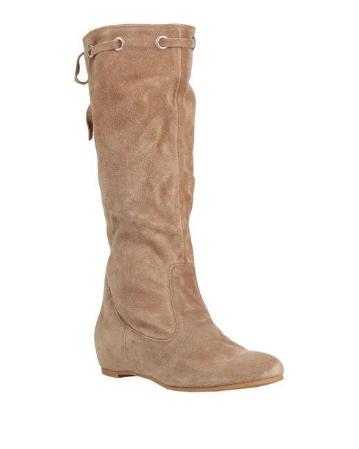 Stele Natural Knee Boots