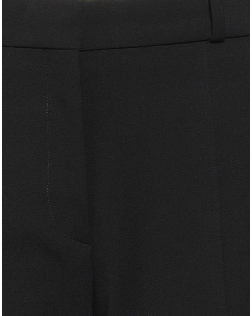 Del Core Black Embellished Twill Straight-Leg Pants