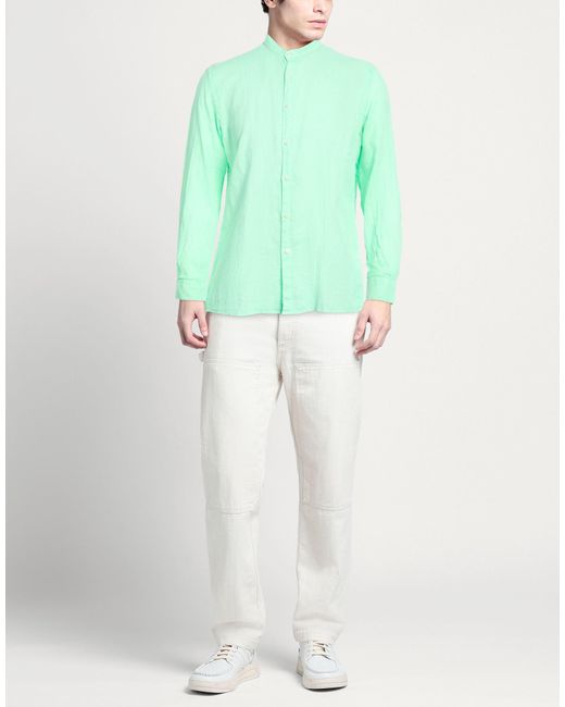 PHILOTINTO Green Shirts for men