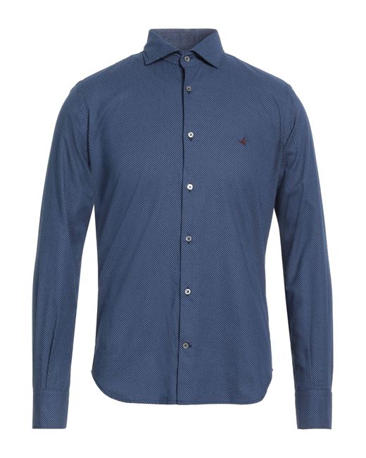 Camicia di Brooksfield in Blue da Uomo