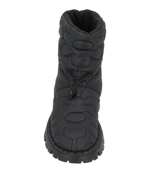 Ash Black Ankle Boots Nylon