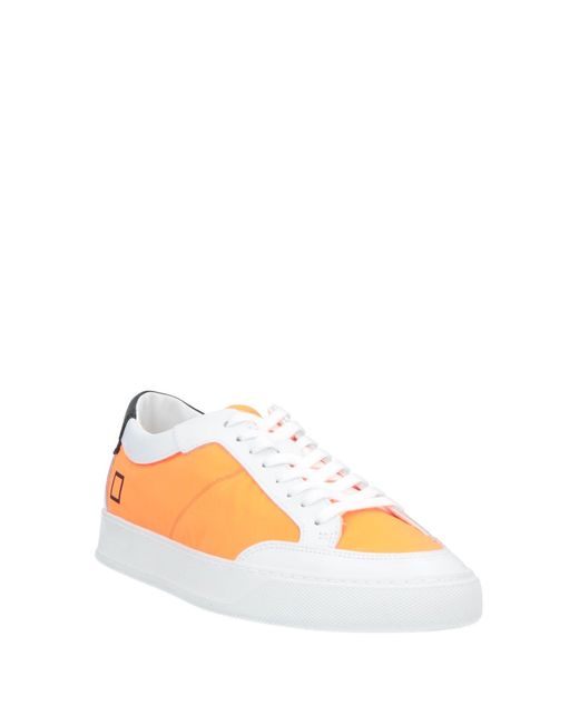 Sneakers di Date in Orange da Uomo