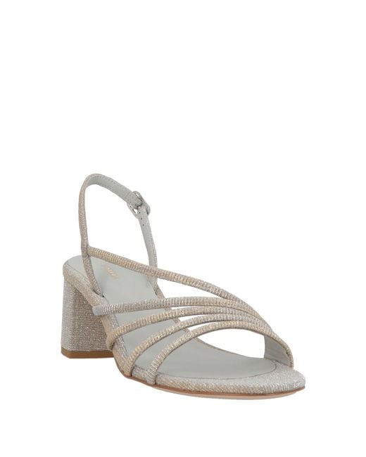 Le Silla White Sandals
