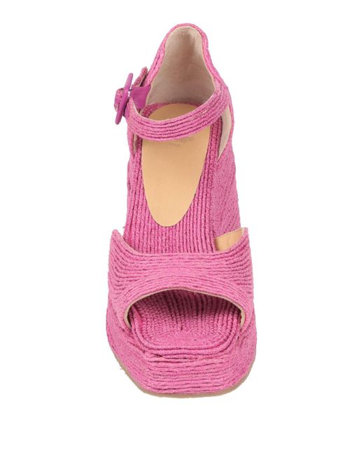 Castaner Pink Sandals