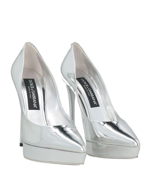 Dolce & Gabbana Metallic Pumps Calfskin