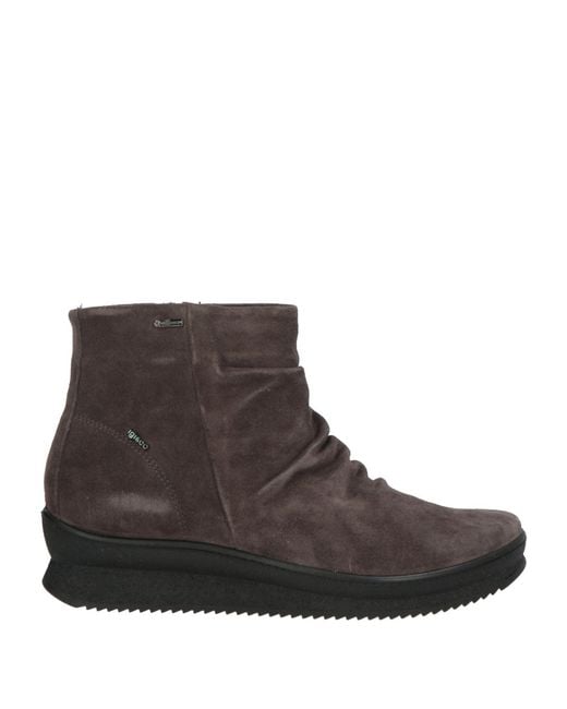 Igi&co Brown Ankle Boots Leather, Gore-Tex