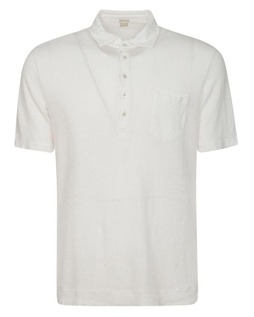 Massimo Alba Poloshirt in White für Herren