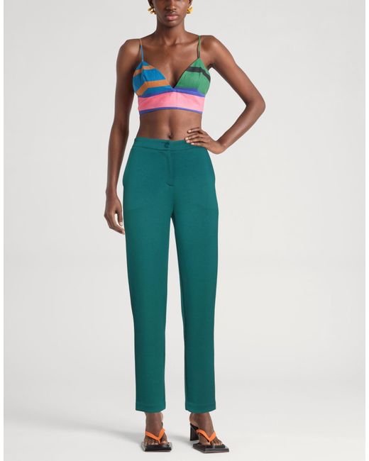 Twinset Green Trouser