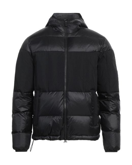 EA7 Black Puffer for men