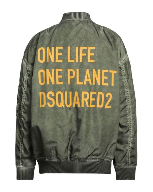 DSquared² Green Jacket for men