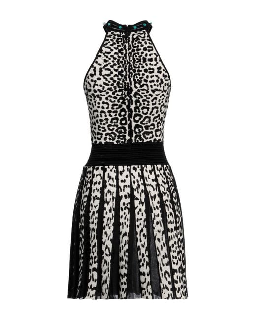 Roberto Cavalli Black Mini Dress