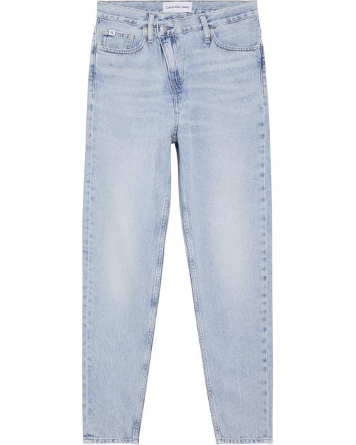Pantalon en jean Calvin Klein en coloris Blue