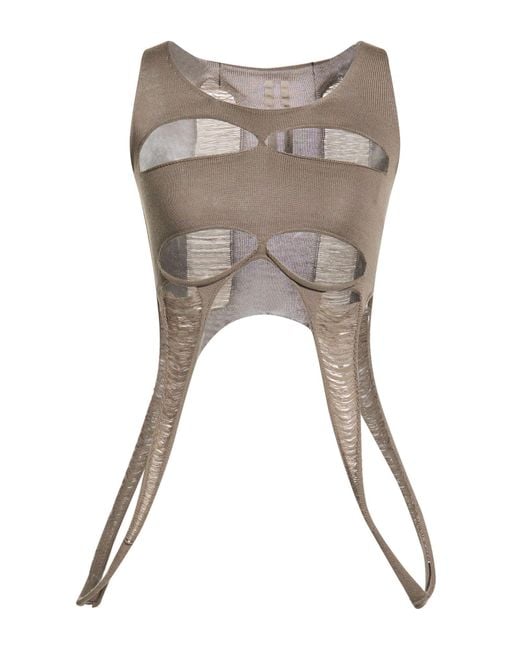 Rick Owens Gray Top