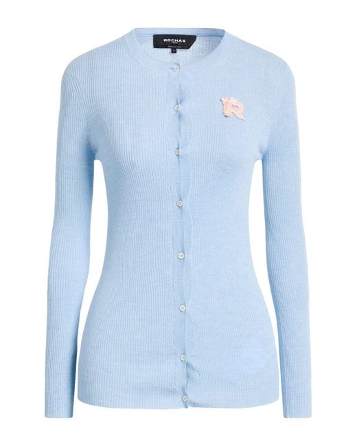 Cardigan di Rochas in Blue